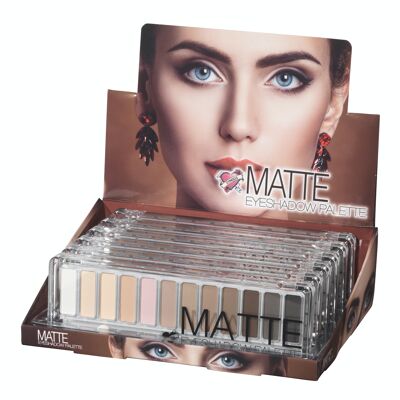 palette ombres a paupieres Zingus EYESHADOW MATTE