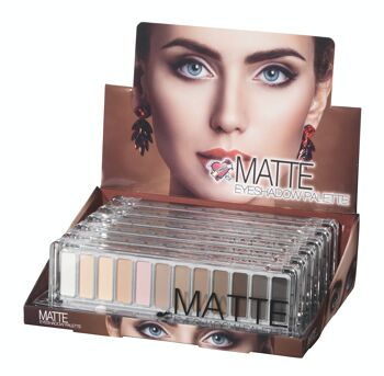 palette ombres a paupieres Zingus EYESHADOW MATTE 1