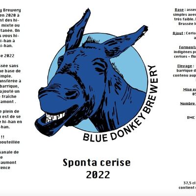 Blue Donkey - Sponta Cerise 2022