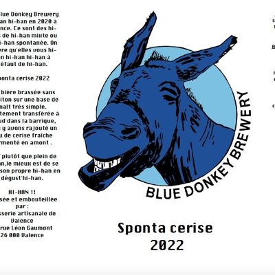 Blue Donkey - Sponta Cerise 2022