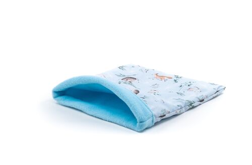 Guinea Pig Sleep Sack / Snuggle Bag Bed / Sleeping Pad / Nest For Small Pets Forest