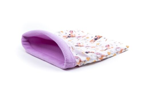 Guinea Pig Sleep Sack / Snuggle Bag Bed / Sleeping Pad / Nest For Small Pets Deer