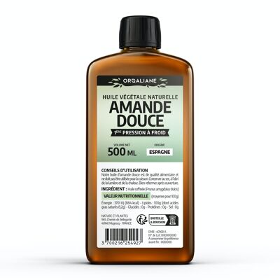 Sweet almond oil - 500 ml