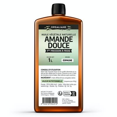 Sweet almond oil - 1 L