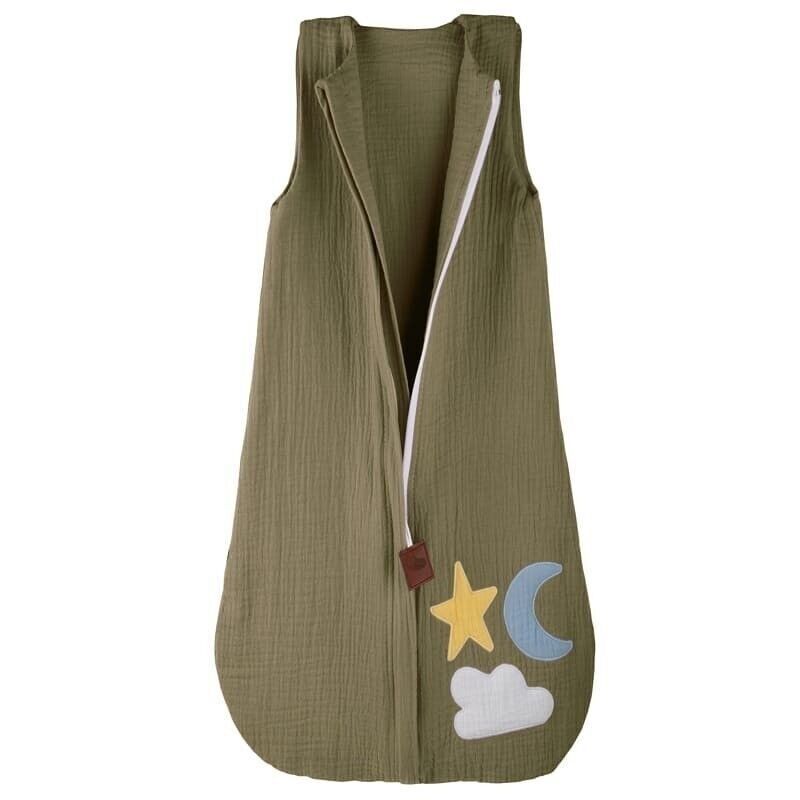 Hi Little One - mussola a 2 strati Day & Night Green Hunter