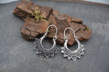 Boucles d'oreilles pendantes "MANTRA" 4