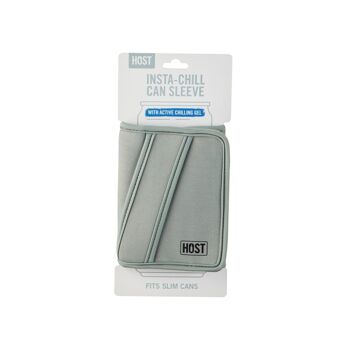 HOST SLIM INSTA-CHILL CAN SLEEVE GRIS 5