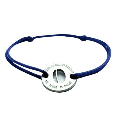 Navy blue bracelet - Ovalie Original