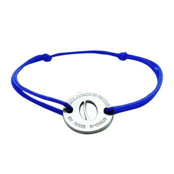 Bracelet bleu roi - Ovalie Original 1