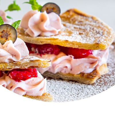 PIADINA SFOGLIATA - sfoglia sottile di pane da farcire per aperitivi, pasti veloci. 3 pezzi per confezione