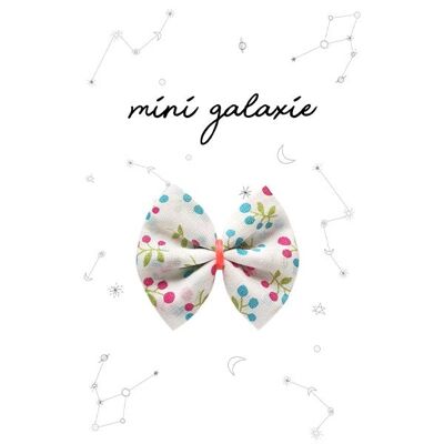 Mini bow barrette - Tutti Frutti