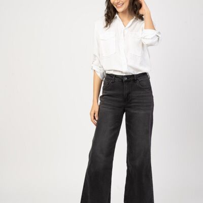 Wide cropped jeans - Dixie