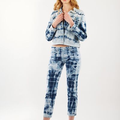 Giacca in denim tie-dye - Vy