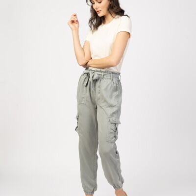 Fluid cargo pants - Keira