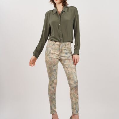 Pantalon imprimé floral - Maé