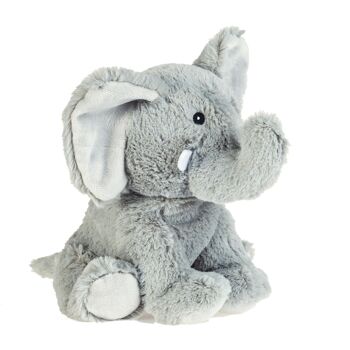 Bouillotte peluche elephant