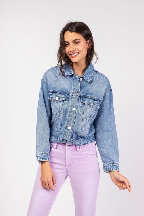 Blouson jean oversize - Niki