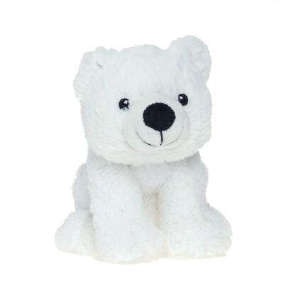 Bouillotte peluche ours polaire