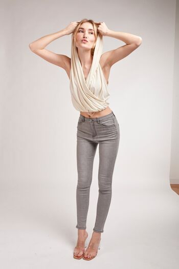 Jean skinny taille haute - Moa 1