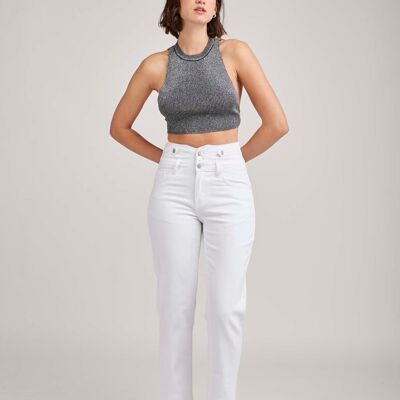 Jeans mit hoher Taille – Somia