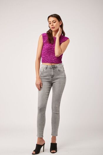 Jean stretch taille haute - Maya 1