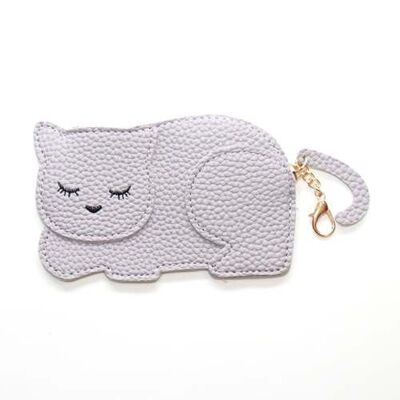 Cat Katie coin purse - The elegant Parma kitten