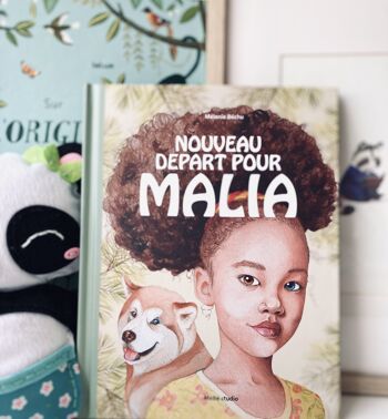Livre - roman jeunesse -A partir de 7 ans - "Nouveau Départ pour Malia" (lot de 8 livres) 8