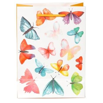 Butterfly House Pick of the Bunch Sac cadeau moyen 4