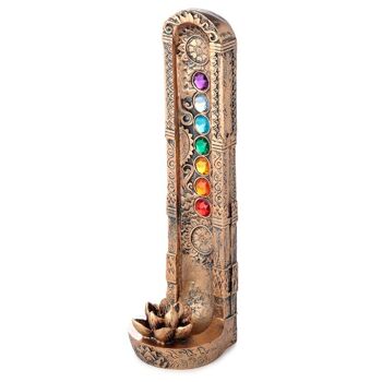 Brûleur d'encens Lotus Chakra Vertical Ashcatcher