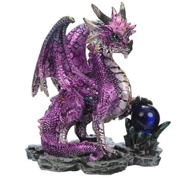 Enchanted Nightmare Dragon Crystal Rock Devin 4