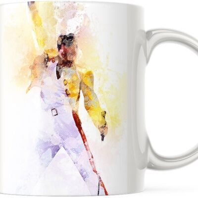 Bunte Freddy Mercury Keramik-Kaffee-/Teetasse/Tasse