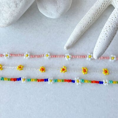 Daisy summer anklets