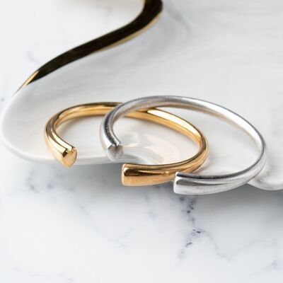 Heart bangles