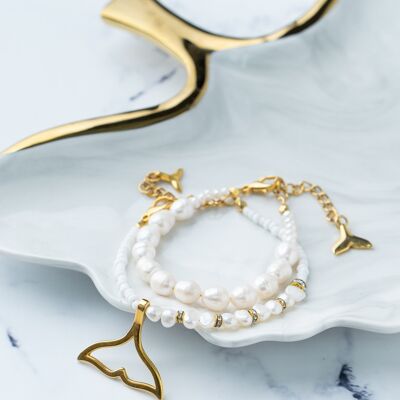 Bracelets de perles de queue de sirène