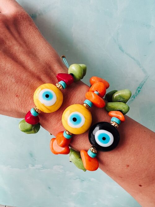 Protection eye summer bracelets