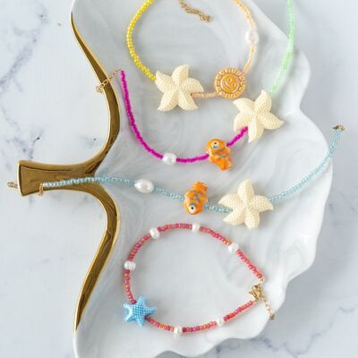 Bracelets de cheville étoile de mer