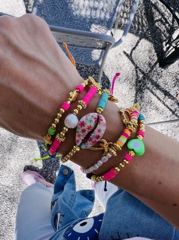 Bracelets colorés de bonheur d'été 1