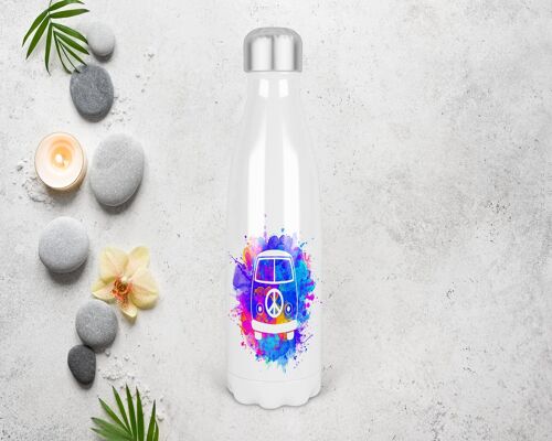 NEW!!! 17oz Stainless Steel Double Wall Water Bottle Beach Vibes