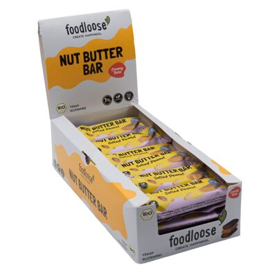 Organic Nut Butter Bar Salted Peanut