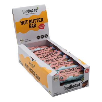 Organic Nut Butter Bar Salted Almond