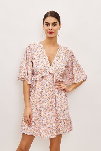 Robe à imprimé fleurs - 2671 5