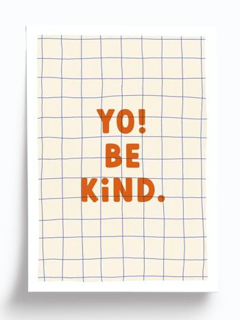 Affiche Yo - format 42x29,7cm