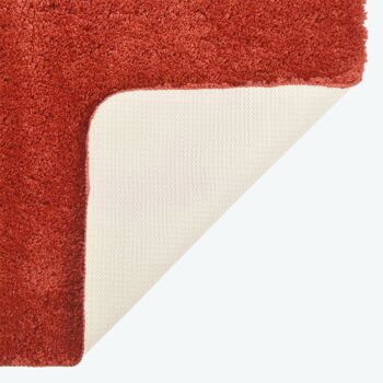 Tapis de toilette antidérapant en microfibre à poils profonds 22