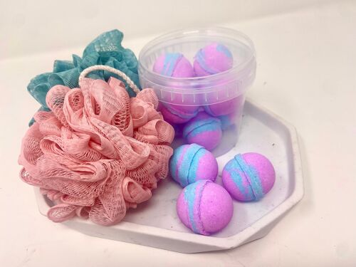 Mini Bath Bombs-Watermelon