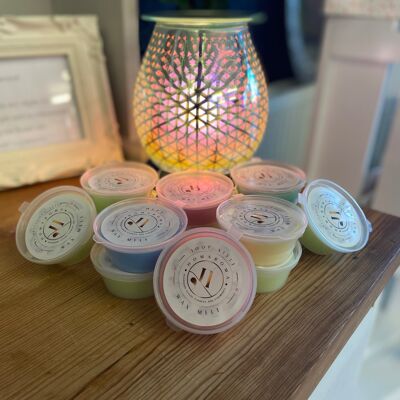 Wax Melts-Geranium & Peppermint with added natural insect repellent
