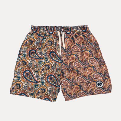 Ocean Paisley SEAQUAL®YARN Swim Trunks