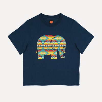 Women's Navajo Organic T-Shirt Trendsplant Blue