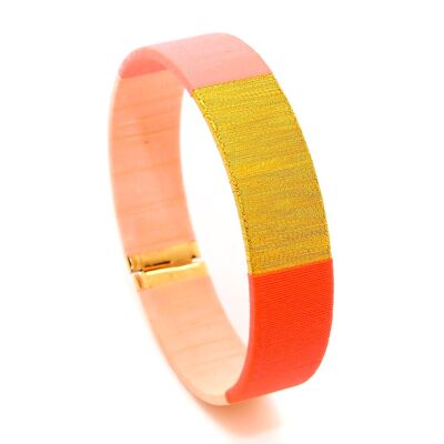 Brazalete TAO coral neón