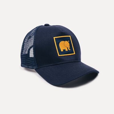 Tonal Trucker Cap Navy