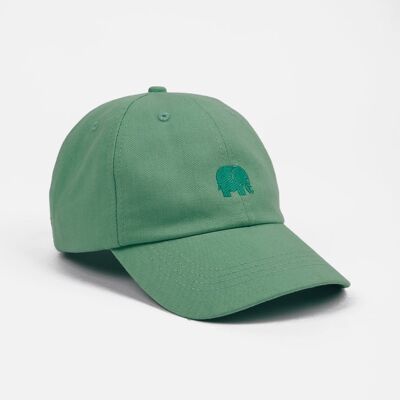 Logo Dad Cap Jade Green